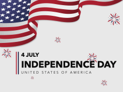 US Independence Day PPT Slide 1