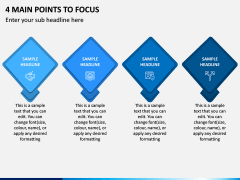 4 Main Points To Focus PPT Slide 1