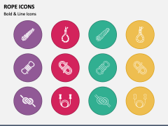Rope Icons PPT Slide 1