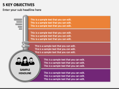 5 Key Objectives PPT Slide 1