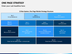 One Page Strategy PPT Slide 3