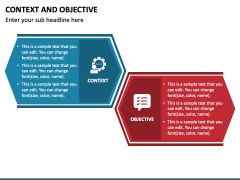 Context and Objective PowerPoint and Google Slides Template - PPT Slides