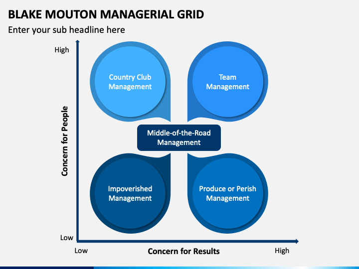 Blake Mouton Managerial Grid PPT Slide 1