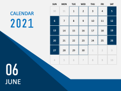 Calendar 2021 Type 5 PPT Slide 7