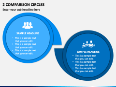 2 Comparison Circles PPT Slide 2