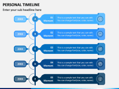 Personal Timeline PowerPoint and Google Slides Template - PPT Slides