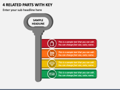 4 Related Parts with Key PPT Slide 1