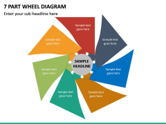 7 Part Wheel Diagram PPT Slide 2