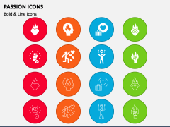 Passion Icons PowerPoint Template and Google Slides Theme