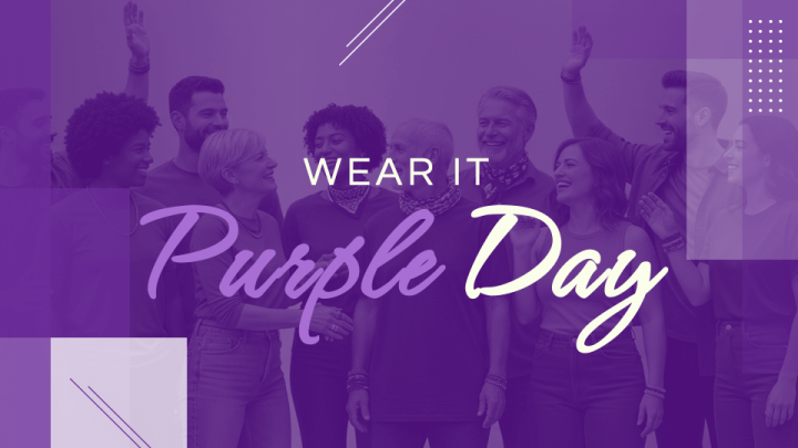 Wear it Purple Day PPT Slide 1