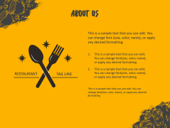 Restaurant Theme PPT Slide 2