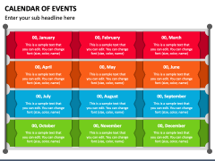 Calendar of Events PPT Slide 4