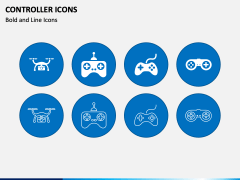 Controller Icons PPT Slide 1