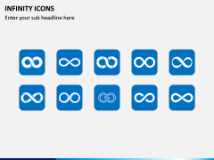 Infinity Icons PPT Slide 2