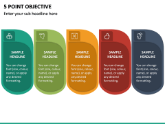 5 Point Objective PPT Slide 2
