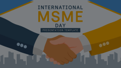 International MSME Day Animated Presentation - SketchBubble