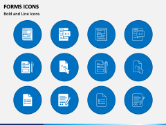 Forms Icons PPT Slide 1