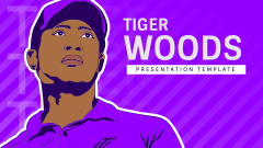Tiger Woods PPT Slide 1