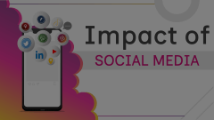 Impact of Social Media Animated Presentation - SketchBubble