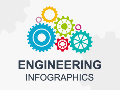 Engineering Infographics PPT Slide 1