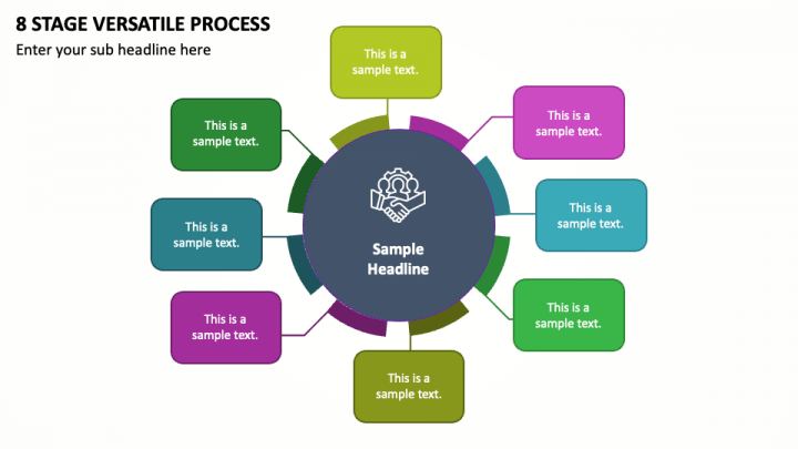 8 Stage Versatile Process PPT Slide 1