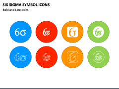 Six Sigma Symbol Icons for PowerPoint and Google Slides - PPT Slides