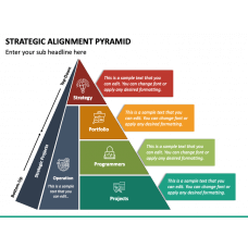 Strategic Planning Pyramid PowerPoint Template - PPT Slides