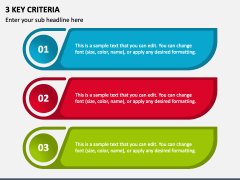 3 Key Criteria PPT Slide 1