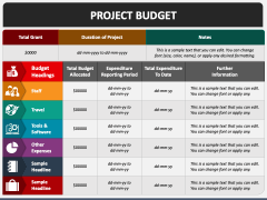 Project Budget PPT Slide 1