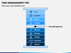 Time management tips free PPT Slide 1