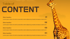Safari Theme PPT Slide 2
