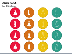 Gown Icons Slide 2