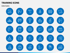 Training Icons PPT Slide 2