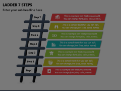 Ladder 7 Steps Animated Presentation - SketchBubble