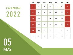 Calendar 2022 T5 PPT Slide 6