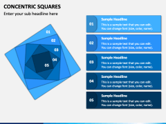 Concentric Squares PPT Slide 6