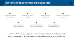 Blockchain In Real Estate PPT Slide 9