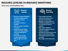 Resource Leveling Vs Resource Smoothing PowerPoint and Google Slides ...