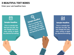 3 Beautiful Text Boxes PPT Slide 2