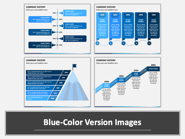 Company History PowerPoint Template - PPT Slides