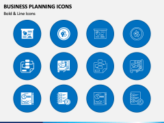 Business Planning Icons for PowerPoint and Google Slides - PPT Slides