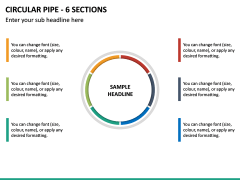 Circular Pipe - 6 Sections PPT Slide 2