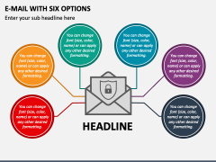 E-Mail with Six Options PPT Slide 2