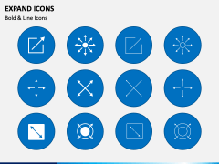 Expand Icons PPT Slide 2