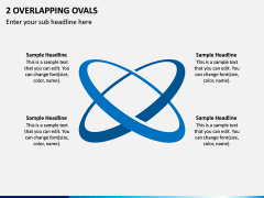 2 Overlapping Ovals PPT Slide 1