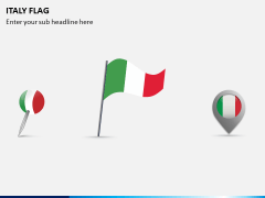 Italy Flag PPT Slide 1