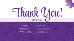 Modern Floral Theme PPT Slide 12