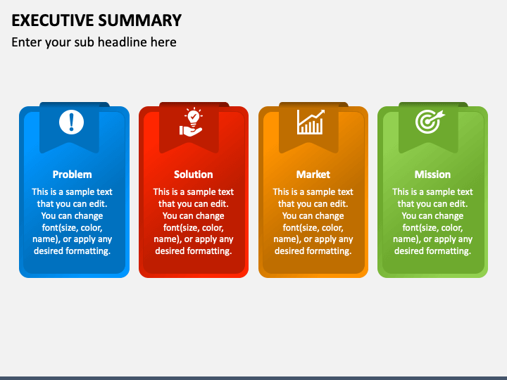 Executive Summary - Free Download PPT Slide 1