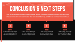 Conclusion and Next Steps PPT Slide 3