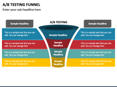 A/B Testing Funnel PowerPoint and Google Slides Template - PPT Slides